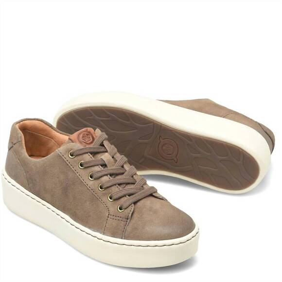 BORN Shoes - NEW BORN women's mira platform shoes in taupe